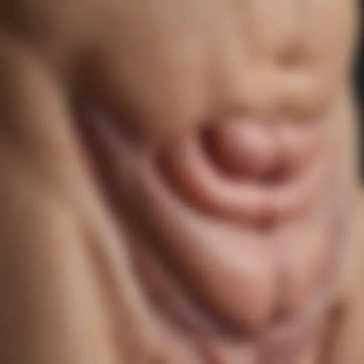 Illustration depicting the discomfort associated with hernia mesh failure