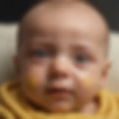 Graphic representation of types of jaundice in newborns