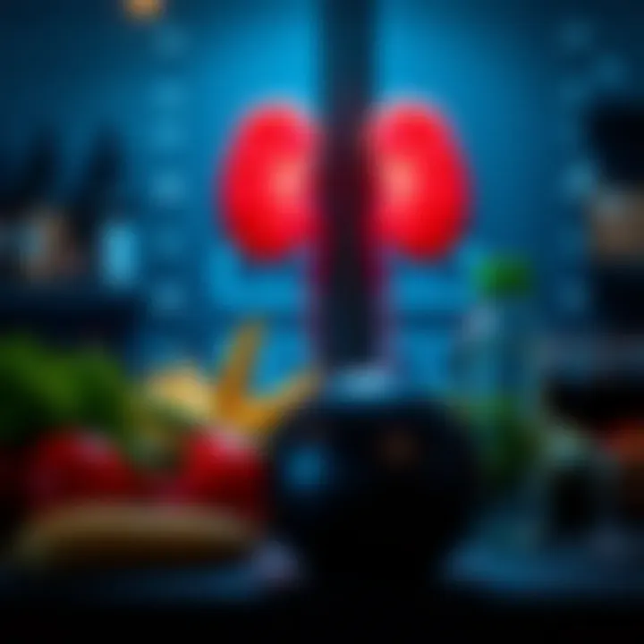 Lifestyle choices impacting kidney health through diet and exercise