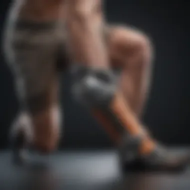 Mechanics of MCL Injury in Sports Illustration showing mechanics of MCL injury during sports activity