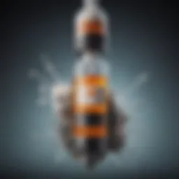 Illustration of naloxone mechanism of action