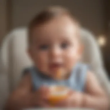 Infant feeding with Nutramigen formula