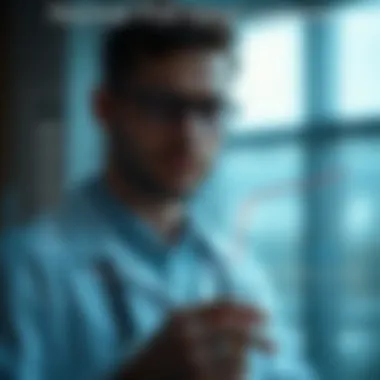 Graph showcasing normal PSA level ranges