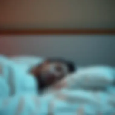 An illustration showing the impact of sleep on physical health