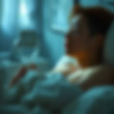 A person pondering the implications of oversleeping