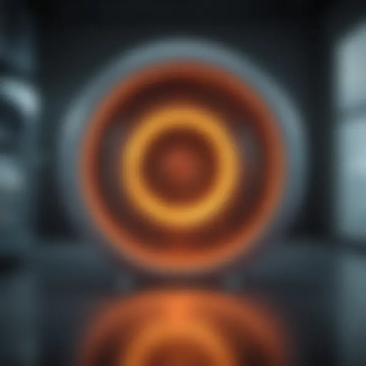 Illustration of the radioactive tracer used in PET scans