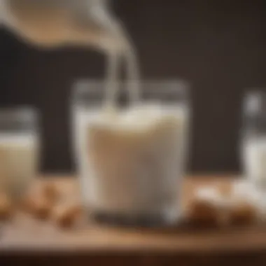 Milk Allergy vs. Lactose Intolerance Chart comparing milk allergies and lactose intolerance.
