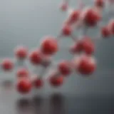 Visual representation of gabapentin's chemical structure