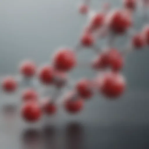 Visual representation of gabapentin's chemical structure
