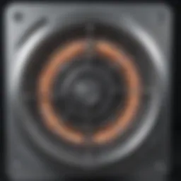 Detailed view of a state-of-the-art ventilator simulator showcasing its intricate design